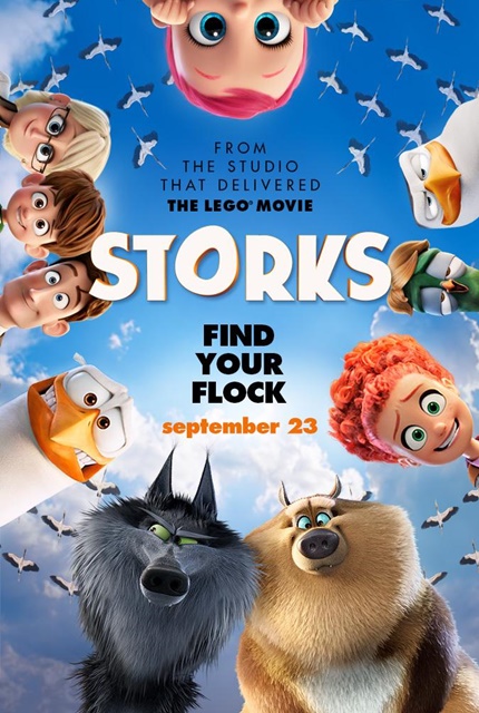 Storks (2016) บริการนกกระสาเบบี๋เดลิเวอรี่ - ดูหนังออนไลน